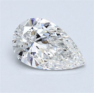 Picture of 1.20 Carats, Pear Diamond with  Cut, D Color, VS1 Clarity and Certified by GIA