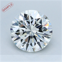 0.18 Carats, Round Diamond with Very Good Cut, E Color, VS1 Clarity and Certified by GIA