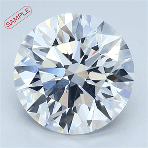 Foto 0.54 quilates, Redondo Diamante , Color G, claridad VVS2 y certificado por EGL de