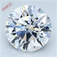 Picture of 1.30 Carats, Round Diamond with Excellent Cut, G Color, VVS2 Clarity and Certified by GIA