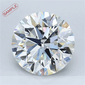 Picture of 0.71 Carats, Round Diamond with Excellent Cut, H Color, SI1 Clarity and Certified by EGL