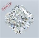 0.57 quilates, Radiante Diamante , Color H, claridad VS2 y certificado por EGL