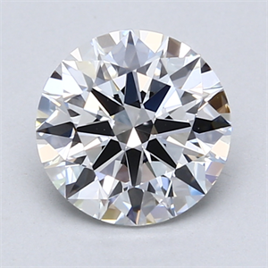 Picture of Lab Created Diamond 1.61 Carats, Round with Excellent Cut, D Color, VS1 Clarity and Certified by GIA