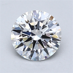 Foto Del inventario de diamantes de laboratorio, 1.41 quilates, Redondo , Color D, claridad VS1 y certificado GIA de
