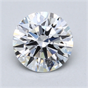 Del inventario de diamantes de laboratorio, 1.38 quilates, Redondo , Color D, claridad VS1 y certificado GIA