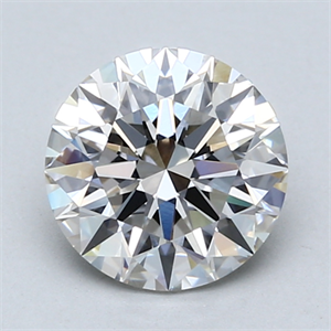 Foto Del inventario de diamantes de laboratorio, 1.71 quilates, Redondo , Color G, claridad VVS2 y certificado IGI de