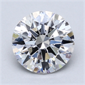Del inventario de diamantes de laboratorio, 1.66 quilates, Redondo , Color E, claridad VS2 y certificado GIA