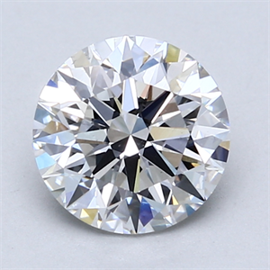 Foto Del inventario de diamantes de laboratorio, 1.70 quilates, Redondo , Color E, claridad VS2 y certificado GIA de