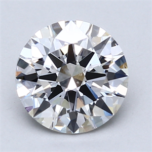 Picture of Lab Created Diamond 1.67 Carats, Round with Excellent Cut, F Color, VS1 Clarity and Certified by GIA