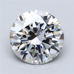 Picture of Lab Created Diamond 1.63 Carats, Round with Excellent Cut, G Color, VVS2 Clarity and Certified by GIA