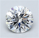 Lab Created Diamond 1.57 Carats, Round with Excellent Cut, D Color, VS2 Clarity and Certified by GIA