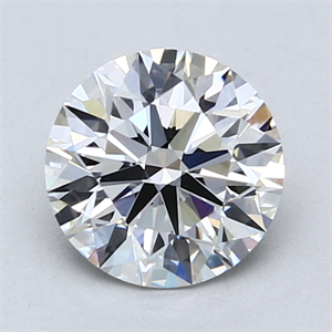 Picture of Lab Created Diamond 1.64 Carats, Round with Excellent Cut, G Color, VVS2 Clarity and Certified by GIA