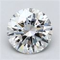 Del inventario de diamantes de laboratorio, 2.11 quilates, Redondo , Color E, claridad VS2 y certificado GIA