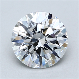 Foto Del inventario de diamantes de laboratorio, 1.57 quilates, Redondo , Color E, claridad VS2 y certificado GIA de