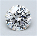 Del inventario de diamantes de laboratorio, 1.45 quilates, Redondo , Color F, claridad VVS1 y certificado GIA