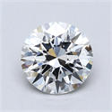 Lab Created Diamond 1.68 Carats, Round with Excellent Cut, E Color, VS1 Clarity and Certified by GIA