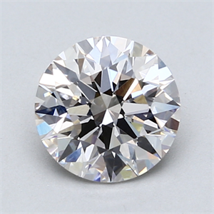 Picture of Lab Created Diamond 1.36 Carats, Round with Ideal Cut, H Color, VVS2 Clarity and Certified by IGI