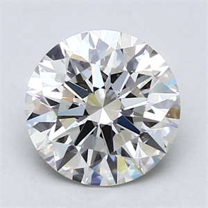 Picture of Lab Created Diamond 1.81 Carats, Round with Ideal Cut, G Color, VS1 Clarity and Certified by IGI