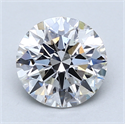 Lab Created Diamond 1.62 Carats, Round with Excellent Cut, E Color, VS2 Clarity and Certified by GIA