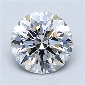 Foto Del inventario de diamantes de laboratorio, 1.62 quilates, Redondo , Color E, claridad VS2 y certificado GIA de