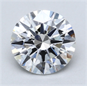 Del inventario de diamantes de laboratorio, 1.65 quilates, Redondo , Color E, claridad VS2 y certificado GIA