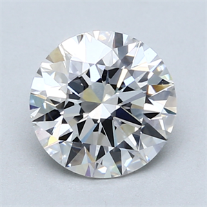 Foto Del inventario de diamantes de laboratorio, 1.51 quilates, Redondo , Color E, claridad VS1 y certificado GIA de