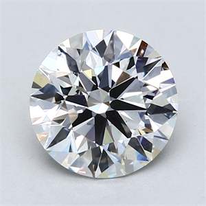 Foto Del inventario de diamantes de laboratorio, 2.45 quilates, Redondo , Color D, claridad VS2 y certificado GIA de