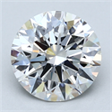 Del inventario de diamantes de laboratorio, 2.28 quilates, Redondo , Color G, claridad VVS2 y certificado GIA