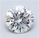 Lab Created Diamond 1.63 Carats, Round with Excellent Cut, E Color, VS2 Clarity and Certified by GIA