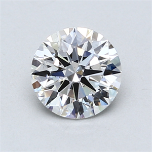 Picture of Lab Created Diamond 0.92 Carats, Round with Ideal Cut, E Color, VS2 Clarity and Certified by IGI