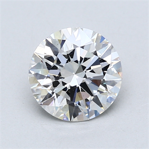 Picture of Lab Created Diamond 1.63 Carats, Round with Excellent Cut, E Color, VS2 Clarity and Certified by GIA