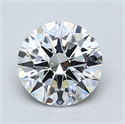 Lab Created Diamond 1.50 Carats, Round with Excellent Cut, E Color, VS1 Clarity and Certified by GIA