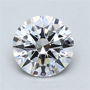 Picture of Lab Created Diamond 1.50 Carats, Round with Excellent Cut, E Color, VS1 Clarity and Certified by GIA