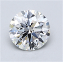 Lab Created Diamond 1.17 Carats, Round with Excellent Cut, D Color, VS2 Clarity and Certified by GIA