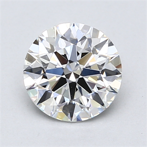 Picture of Lab Created Diamond 1.22 Carats, Round with Excellent Cut, D Color, VS2 Clarity and Certified by GIA