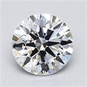 Del inventario de diamantes de laboratorio, 1.50 quilates, Redondo , Color D, claridad VS2 y certificado GIA