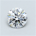 Del inventario de diamantes de laboratorio, 1.03 quilates, Redondo , Color D, claridad VVS1 y certificado GIA