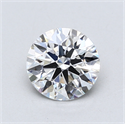 Lab Created Diamond 1.32 Carats, Round with Excellent Cut, E Color, VVS2 Clarity and Certified by GIA