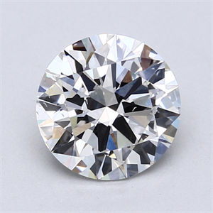 Foto Del inventario de diamantes de laboratorio, 2.00 quilates, Redondo , Color E, claridad VS2 y certificado IGI de
