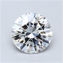 Lab Created Diamond 1.13 Carats, Round with Excellent Cut, E Color, VS1 Clarity and Certified by GIA