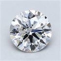 Lab Created Diamond 2.21 Carats, Round with Excellent Cut, E Color, VS1 Clarity and Certified by GIA