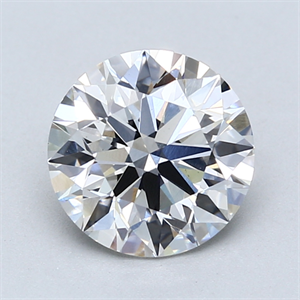 Picture of Lab Created Diamond 2.21 Carats, Round with Excellent Cut, E Color, VS1 Clarity and Certified by GIA