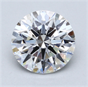 Del inventario de diamantes de laboratorio, 1.60 quilates, Redondo , Color D, claridad VS1 y certificado GIA
