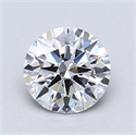 Del inventario de diamantes de laboratorio, 1.28 quilates, Redondo , Color D, claridad VVS2 y certificado GIA