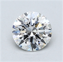 Lab Created Diamond 1.05 Carats, Round with Excellent Cut, D Color, VVS1 Clarity and Certified by GIA