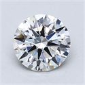 Del inventario de diamantes de laboratorio, 1.25 quilates, Redondo , Color D, claridad SI1 y certificado GIA
