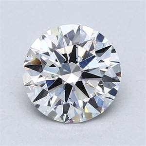 Foto Del inventario de diamantes de laboratorio, 1.25 quilates, Redondo , Color D, claridad SI1 y certificado GIA de