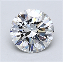 Lab Created Diamond 2.27 Carats, Round with Excellent Cut, E Color, VS2 Clarity and Certified by GIA