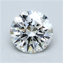 Del inventario de diamantes de laboratorio, 2.07 quilates, Redondo , Color E, claridad VS2 y certificado GIA