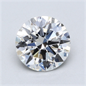 Lab Created Diamond 2.08 Carats, Round with Excellent Cut, E Color, VS2 Clarity and Certified by GIA